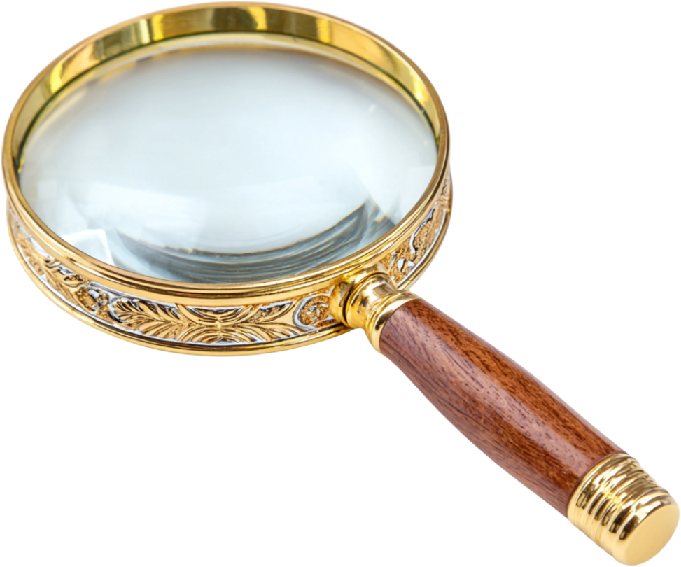 Magnifying glass image